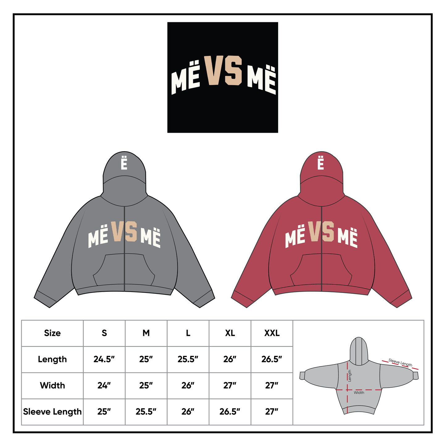 Me Vs Me Acid Washed Hoodie - Ash Grey