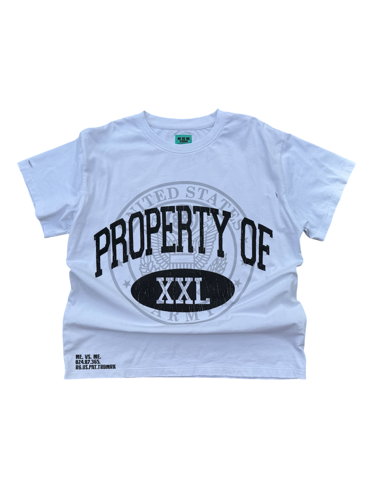 Me Vs Me “War With Yourself” Distressed T Shirt