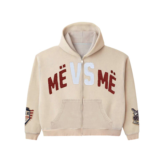 Me Vs Me Hoodie - Crème De la Crème