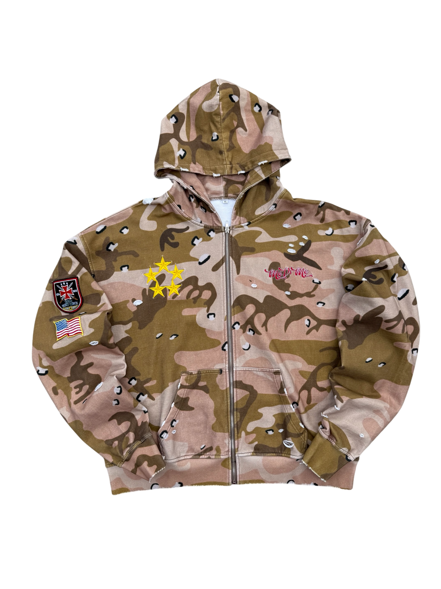 Me Vs Me “War With Yourself” Camo Hoodie