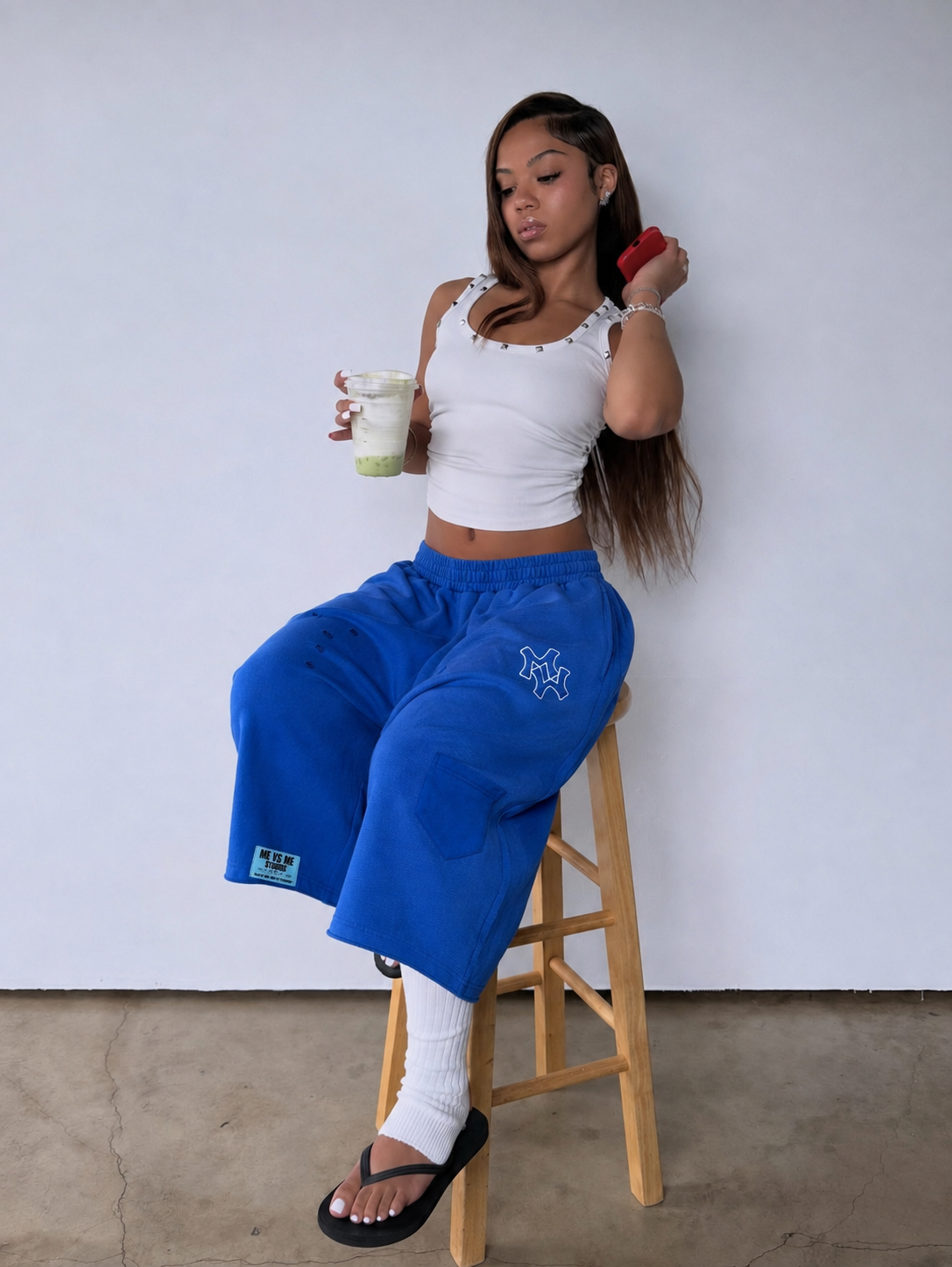 Blues Clues Yin Yang 3/4 Shorts