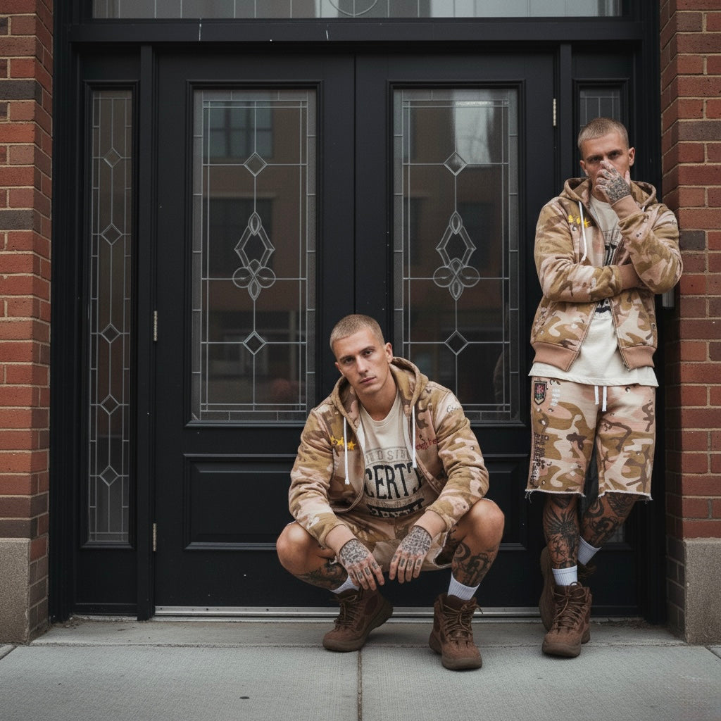 Me Vs Me “War With Yourself” Camo Hoodie