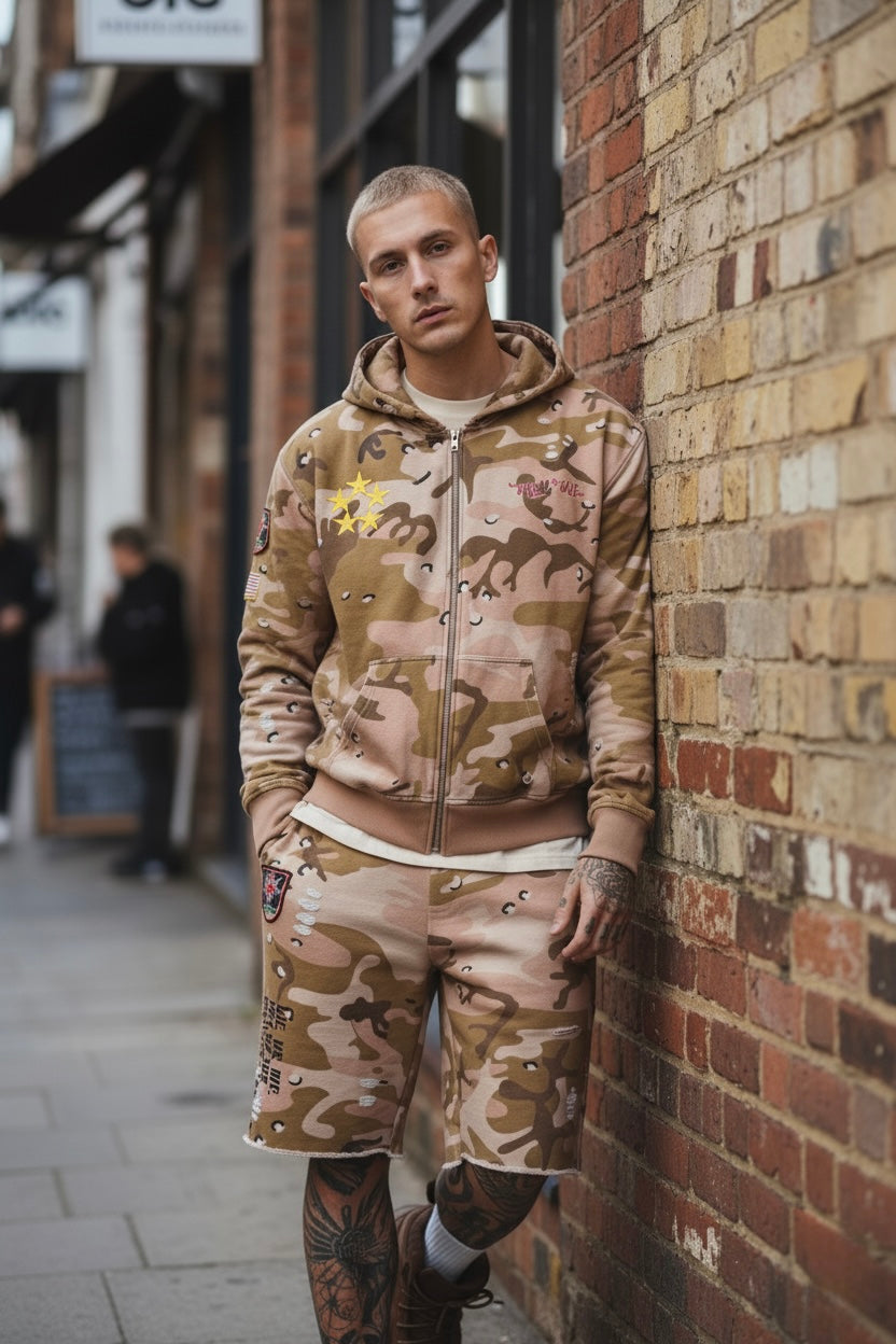 Me Vs Me “War With Yourself” Camo Hoodie