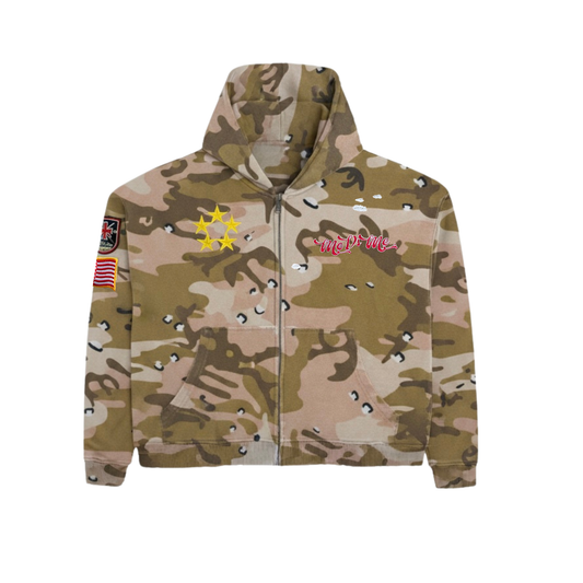 Me Vs Me “War With Yourself” Camo Hoodie