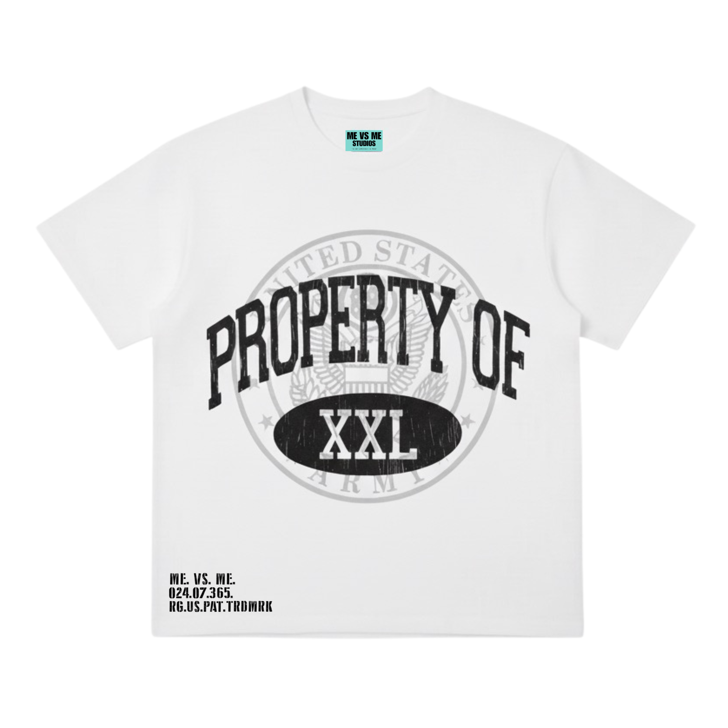 Me Vs Me “War With Yourself” Distressed T Shirt